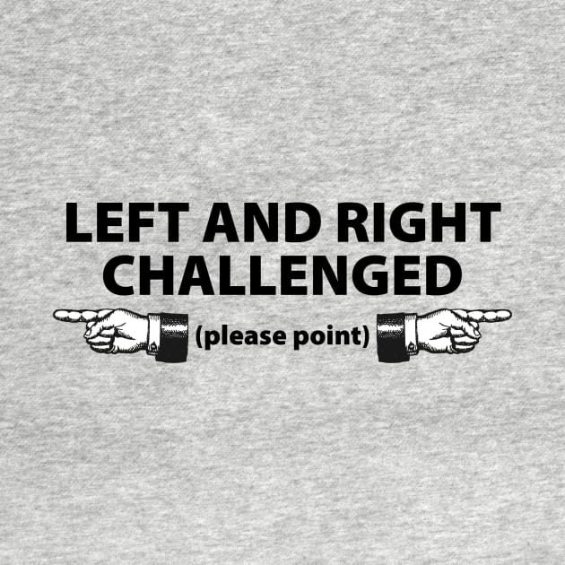 Left and Right Challenged - Please Point by HK's Hobbit Hole